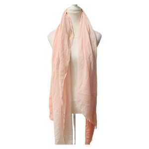 Candy Pink Sheer Scarf With Gradient Design of Pinks